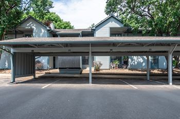 Covered parking area